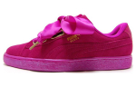 PUMA Suede Heart Satin Pink 38.5 brown