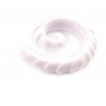 Les Tr&eacute;sors De Lily [J4107] - Spirale acrylique blanc 5 mm