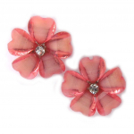 Les Tr&eacute;sors De Lily [K0992] - Boucles 'Princesa' rose