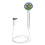 Naminių gyvūnėlių &scaron;ukavimo du&scaron;o purk&scaron;tuvas vandens purk&scaron;tuvų &scaron;epetys &scaron;unims ir katėms &scaron;uniukų vonios &scaron;veitiklis, rankinė &scaron;ukavimo du&scaron;o galvutė su 2M žarna mėlyna