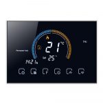 95-240V Wi-Fi I&scaron;manusis Termostatas Programuojamas Termostatas 5+1+1 &Scaron;e&scaron;i Periodai Valdymas Balsu Programėlės Valdymas Wifi juoda