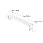 LED Akvariumo &Scaron;viesa Žuvų Akvariumo &Scaron;viesa su I&scaron;plečiamais Laikikliais Augalų Jūrinis Dekoras Aksesuarai 18CM