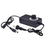 3V-12V 2A 24W Reguliuojamas maitinimo &scaron;altinio adapteris Variklio įtampos reguliatorius JAV/ES Ki&scaron;tukinis automobilio elektronika US Plug