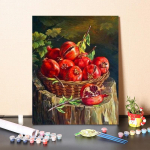 Tapyba skaičiais Ranka tapyta dekompresinė namų dekoravimo drobė tapyba &bdquo;pasidaryk pats&ldquo; skaitmeninė aliejinė tapyba 40x50cm no frame