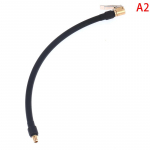Guminės žarnos lankstus padangos vožtuvo prailginimo vamzdžio adapteris padangų pripūtimo siurbliui 30CM
