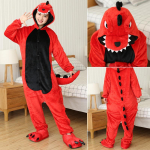 Gyvūnų katės Tigras Kigurumi Vienaragis Onesie suaugusiems paaugliams, moterims, vyrams, pižamoms, juokingoms flanelinėms, &scaron;iltoms, mink&scaron;toms miegui. xl