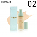 SIVANNA COLORS Vitaminas C&E Skystas makiažo pagrindas Nr. 01 - 02 30 g. HF165 - Tailandieti&scaron;ka kosmetika makiažui 01 Warm Beige