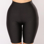 Moterys dviračių &scaron;ortai Dancing Gym Biker Slim Active Sports Solid Sexy Skinny Nauja vasara S juoda