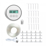 Namų Vidaus Automatinė Drėkinimo Sistema Rinkinys Tingus I&scaron;manus Automatinis Laistymo Prietaisų Rinkinys Bonsai 20pots balta