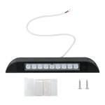 RV jachtos vidaus lubų &scaron;viesos juosta 6000K, skirta RV priekabų vidaus sieniniams &scaron;viestuvams LED markizės ta&scaron;kinis ap&scaron;vietimas 12V