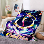 Sailor Moon Anime mados animacinių filmų monstras flanelinis pūkuotas vilnos i&scaron;metimo antklodė vaikams ir suaugusiems Dovana sofa Kelionės 150cm x 200cm
