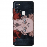 Dėklas, skirtas Samsung Galaxy A10s A50 A03s A04s A40 A03 Core A04 A02s A10 A70 A02 Japonijos anime Jujutsu Kaisen mobiliųjų telefonų dangtelis Samsung A10