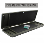 Karpių žvejybos įrankis Long Rig Box Carp Fishing Line Box plaukų įtaiso lenta su smeigtukais.