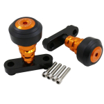 Skirta KTM Duke 125 200 250 390 RC RC390 rėmo slankiklio apsauga nuo susidūrimo motociklo priedai Apsauga nuo kritimo variklio susidūrimo B black