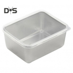 &bdquo;Lunch Box&ldquo; nerūdijančio plieno piknikas &bdquo;Bento Box&ldquo; didelės talpos ne&scaron;iojamasis pietų konteineris namų biuro mokyklai sidabras