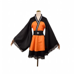 Anime Naruto Shippuden Uzumaki Naruto Akatsuki Kakashi Sasuke Lolita Kimono Suknelė Anime Cosplay Kostiumų Vakarėlis Vienodas drabužių kostiumas S