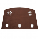 for Tesla Model 3 Y Sun Protection Pad Trunk Sun Shaddow Flannel Interior Heat Insulation Sun Shade Mat