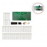 5 V elektroninis smėlio laikrodžio &bdquo;pasidaryk pats&ldquo; rinkinys Juokingi elektriniai gamybos rinkiniai, tikslūs su LED lempomis, dvigubo sluoksnio lenta 84 * 40 mm balta