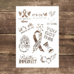 A4 dydžio dekoratyviniai daugkartinio naudojimo raidžių trafaretų &scaron;ablonų dažymo trafaretai, skirti &bdquo;pasidaryk pats&ldquo; rankdarbiams &bdquo;Scrabooking&ldquo; tapybai ant medžio, drobės, grindų, sienų ir plytelių