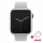 I&scaron;manusis laikrodis Women Ultra Series 9 NFC i&scaron;manusis laikrodis vyrų BT Call vandeniui atsparus belaidis įkrovimas 2,05 colio ekranas, skirtas laikrodžiui 9 silicone strap sidabras