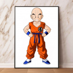 Pie&scaron;imas ant drobės Dragon Ball Wukong plakatas žaislas Dovanų paveikslėlis Vaikų veiksmo lėlė 21cm&times;30cm NoFrame