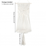 Kačių sūpynės lovos pakabinamas krep&scaron;elis su kilimėliu medvilninė virvė Pet House Kačių hamako žaislas