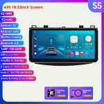 Hizpo 9'' 10,33 colio 2 din Android Autoradio GPS, skirtas Mazda 3 Mazda3 2011&ndash;2013 Automobilių radijas Multimedijos vaizdo grotuvas Sumanus ekranas Carplay Auto 4G S5 8Core 4G 64G