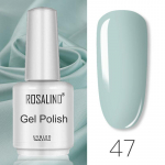 ROSALIND 15 ml Nagų gelinis lakas Semi Permanent Soak Off UV gelinis nagų lako pagrindas vir&scaron;utinis gelinis lakas
