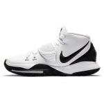 Nike Kyrie 6 EP Oreo Unisex sportbačiai Balti Juodi Grynasis Platina BQ4631-100 35.5