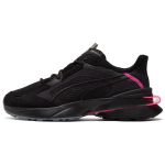 Puma PWRFrame OP-1 Cyber Black Pink Unisex Bėgimo bateliai Seno sidabro 381599-02 36