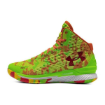 Sour Patch Kids x Under Armour Curry 1 Retro Candy Reign 2022 Vyri&scaron;ki sportbačiai Žali Hiper-žali Komandos-oranžiniai 3026196-300 44