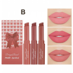 Dragon Ranee lūpų dažų ra&scaron;ikliai Lūpų pie&scaron;tukai Moteri&scaron;kas lankas Diagonal Mouth Nude Color serijos lūpų dažų ra&scaron;iklis Trys dėžučių rinkiniai A