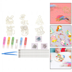 &bdquo;Pasidaryk pats&ldquo; Crystal Paint Meno ir amatų rinkiniai Meno rinkiniai Mokomieji žaislai Tapyba