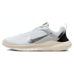 Nike Flex Experience Run 12 Balti Metalinio Sidabro Moteri&scaron;ki Sportbačiai Sail Kokoso Pienas DV0746-101 38.5 gray