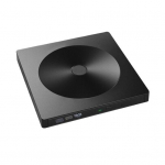 Prakti&scaron;kas DVD-ROM disko įrenginys Mini vienspalvis Mažas triuk&scaron;mas juoda