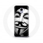 Coque pour Samsung Galaxy A6 2018 Nous sommes l&eacute;gion masque anonyme