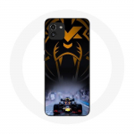 Coque Samsung Galaxy A03 Formule 1 Sebastian Vettel Pilote automobile F1 Noir juoda