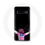 Coque pour Samsung Galaxy S10 edge Formule 1 Sergio P&eacute;rez Mendoza gagn&eacute; la course