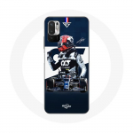 Coque pour Xiaomi Redmi Note 10T 5G Formule 1 Max Verstappen Pilote automobile F1 Bleu mėlyna