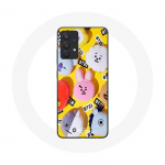 Coque pour Samsung Galaxy A13 4G / A13 4G Lite BTS Bangtan Sonyeondan BT21 Tata Chimmy Cooky Rj Shooky Koya Mang Et Van