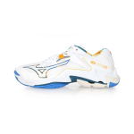 Mizuno Wave Lightning Z8 Balti Maroko Mėlyni Unisex Sportbačiai Carrot-Curl V1GA240056 46 white