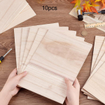 10 vienetų Karate Breaking Board Taekwondo medinė treniruoklių įranga 0.7cm thickness