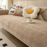Skandinavi&scaron;ko stiliaus plautos medvilnės sofos pagalvėlė, moderni sėdynės pagalvėlė, nakvynės namų neslystantis žakardinis sofos užvalkalas, universalus keturių sezonų 70X70cm