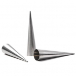 Nerūdijančio plieno kūgio smailios formos spiralinės kruasano duonos vamzdelio formos kepimo įrankis