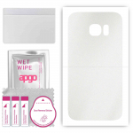 apgo Protective Skin Sticker for the back compatible with Samsung Galaxy S7, Wrap Film, Foil, Vinyl - Pattern Matte Transparent