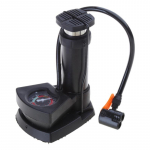 Padangų pripūtimas Padangų oro kompresorius su slėgio matuokliu, skirtas motociklo pėdai skirtam oro siurbliui