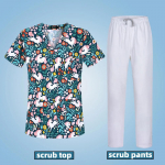 Medicininiai kelių ki&scaron;enių ligoninės gydytojai darbo drabužiai naminių gyvūnėlių klinika Veterinarijos nelipnūs plaukų &scaron;veitikliai uniformos XL