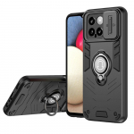 KEYSION Smūgiams atsparus &scaron;arvų dėklas, skirtas &bdquo;Xiaomi 14 13 Pro 5G Slide Camera&ldquo; apsauginis žiedas, telefono dangtelis, skirtas &bdquo;Xiaomi 13 Pro 14 5G&ldquo; for Xiaomi 13 Pro pilka spalva