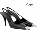 Nauji Seksualūs Metaliniai Kvadratinio Priekio Sandalai Moterims Auk&scaron;takulniai Batai Moterims Moteri&scaron;ki Stiletto Mados Vakarėlių Moteri&scaron;ki Batai Zapatos De Mujer 40