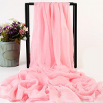 Moteri&scaron;kas permatomas &scaron;alikas &scaron;ifonas laukinis 170*70 cm vienspalvis imitacinis &scaron;ilko skara Apsauga nuo saulės 170*70